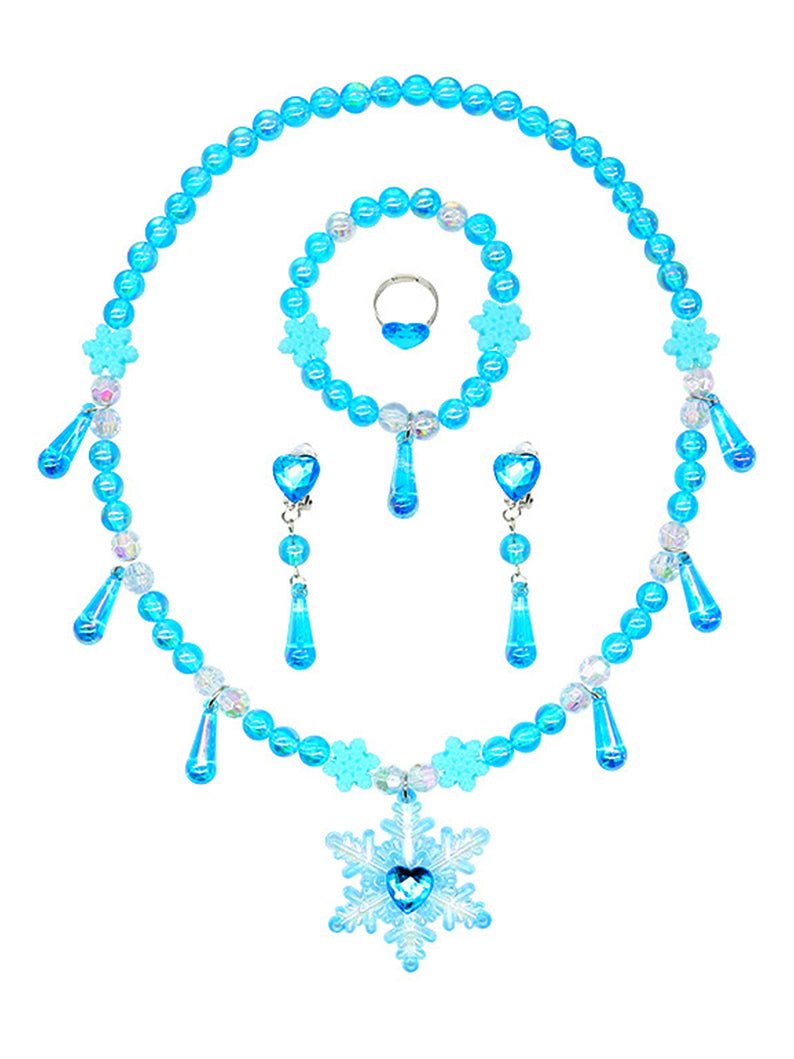 Elsa Snowflake Princess Accessories Set(4 Set) - Uporpor