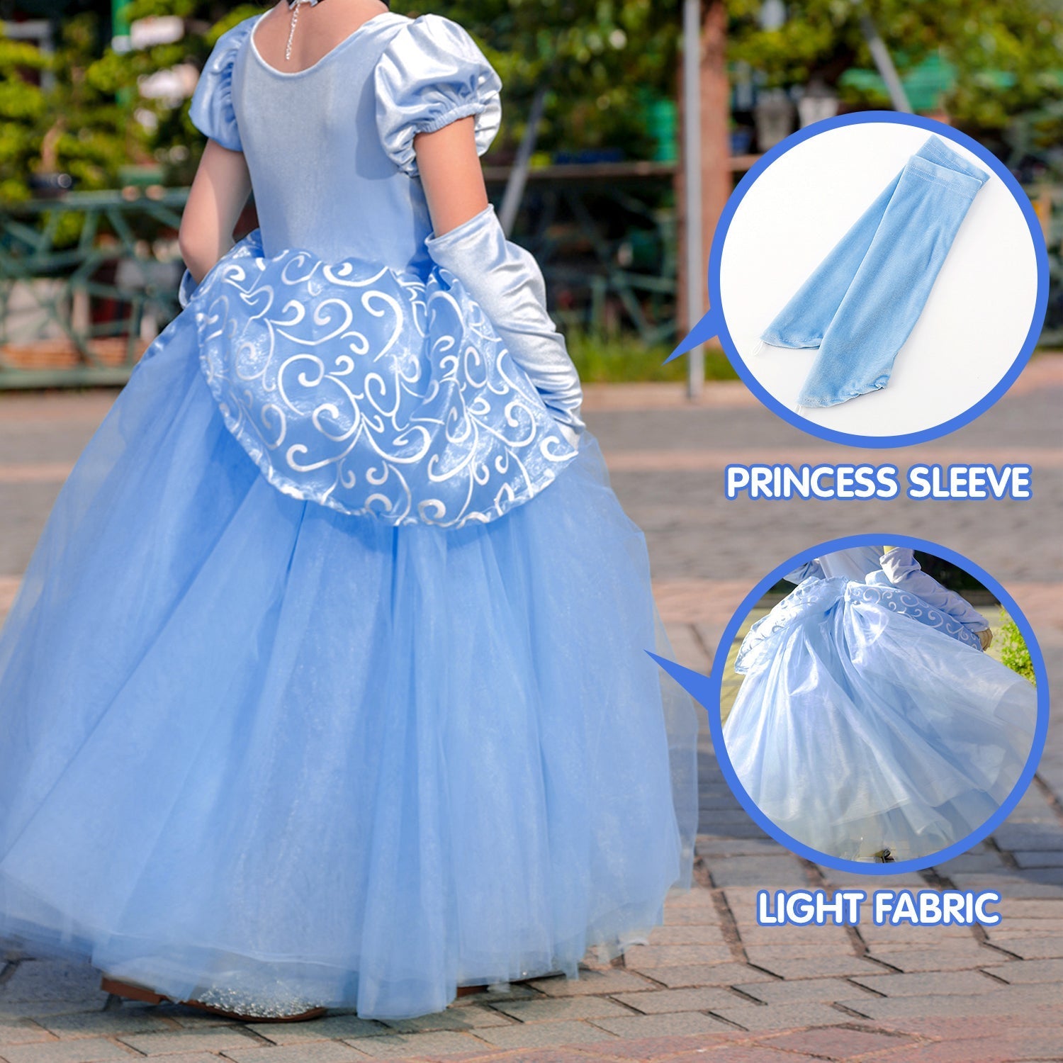 Princess Light up Dress up Costume - Uporpor