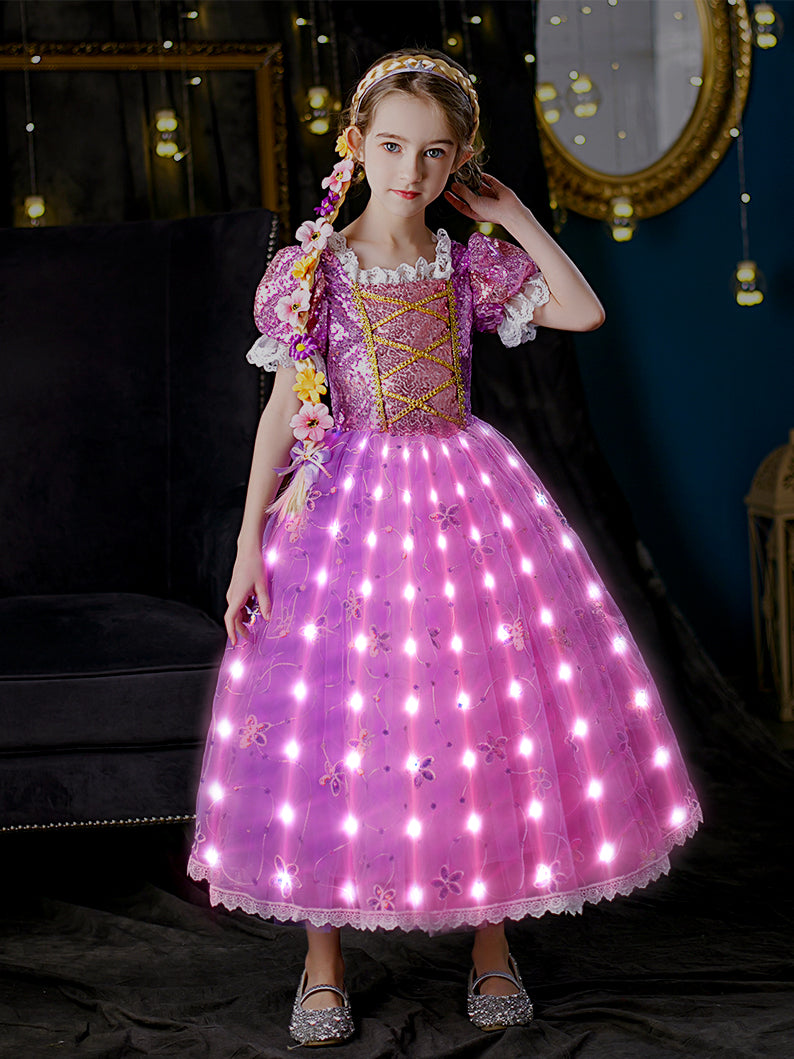 Tangled Queen Light Up Dress Rapunzel