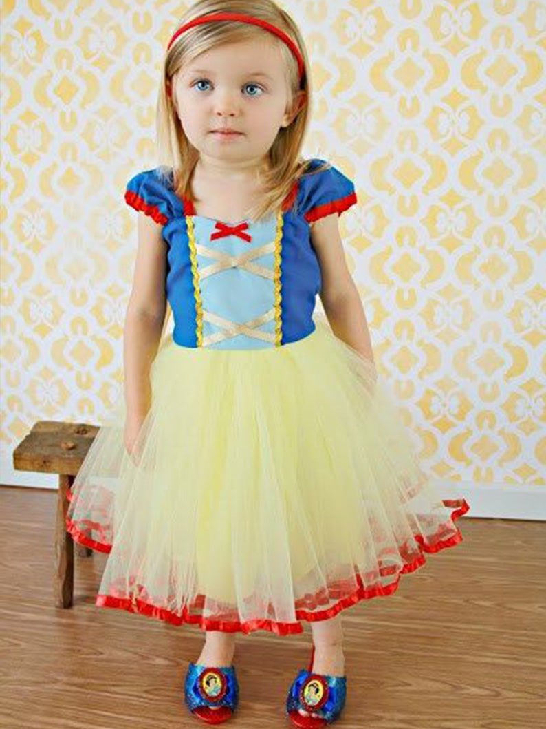 Light Up Snow White Fairytale Tutu Costume - Disney Princess Dress by Uporpor