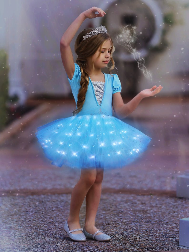 Light Up Little Girl Tutu Dress - Uporpor