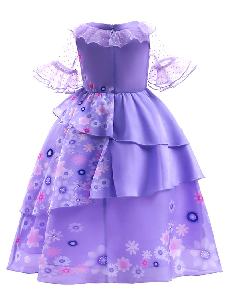 Disney Light Up Encanto Isabela Dress Costume for Girls - Uporpor