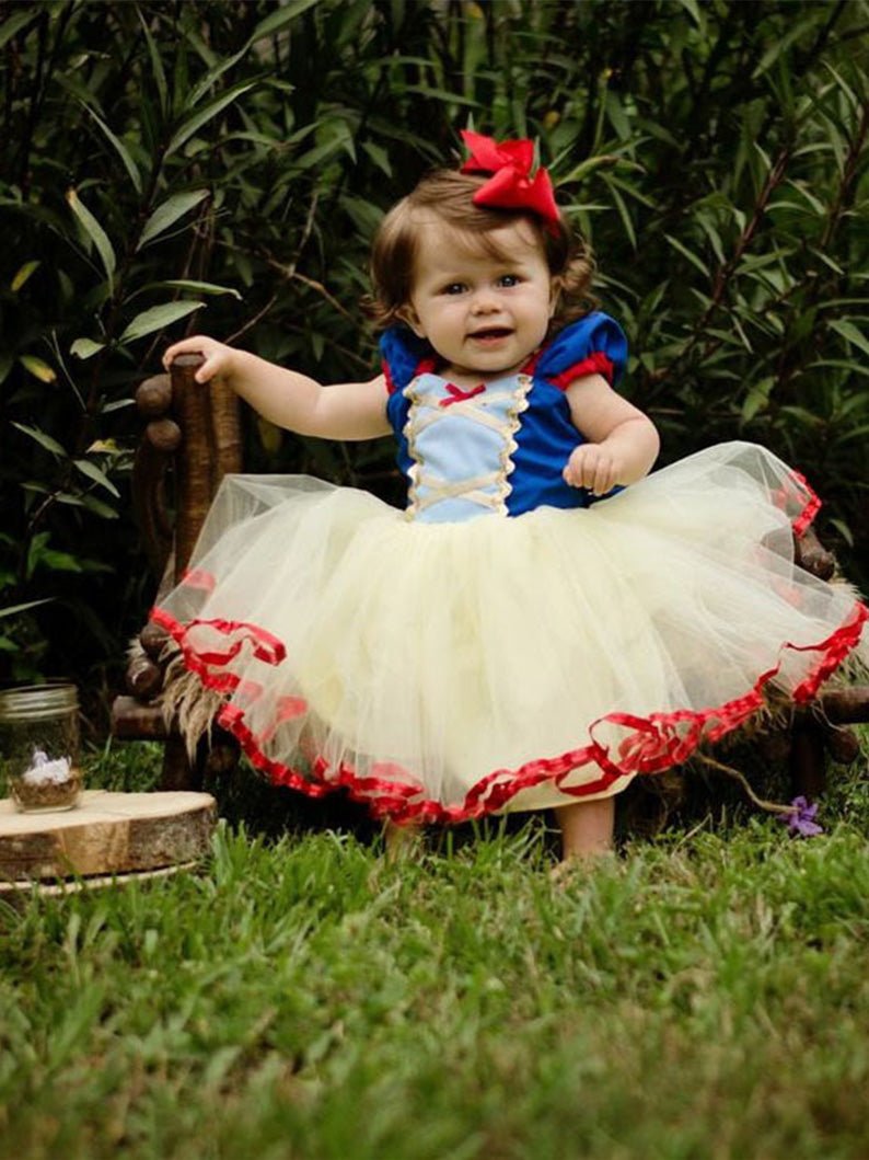 Light Up Snow White Fairytale Tutu Costume - Disney Princess Dress by Uporpor