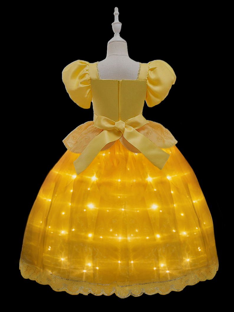 LED Girl Princess Costume Dress - Uporpor