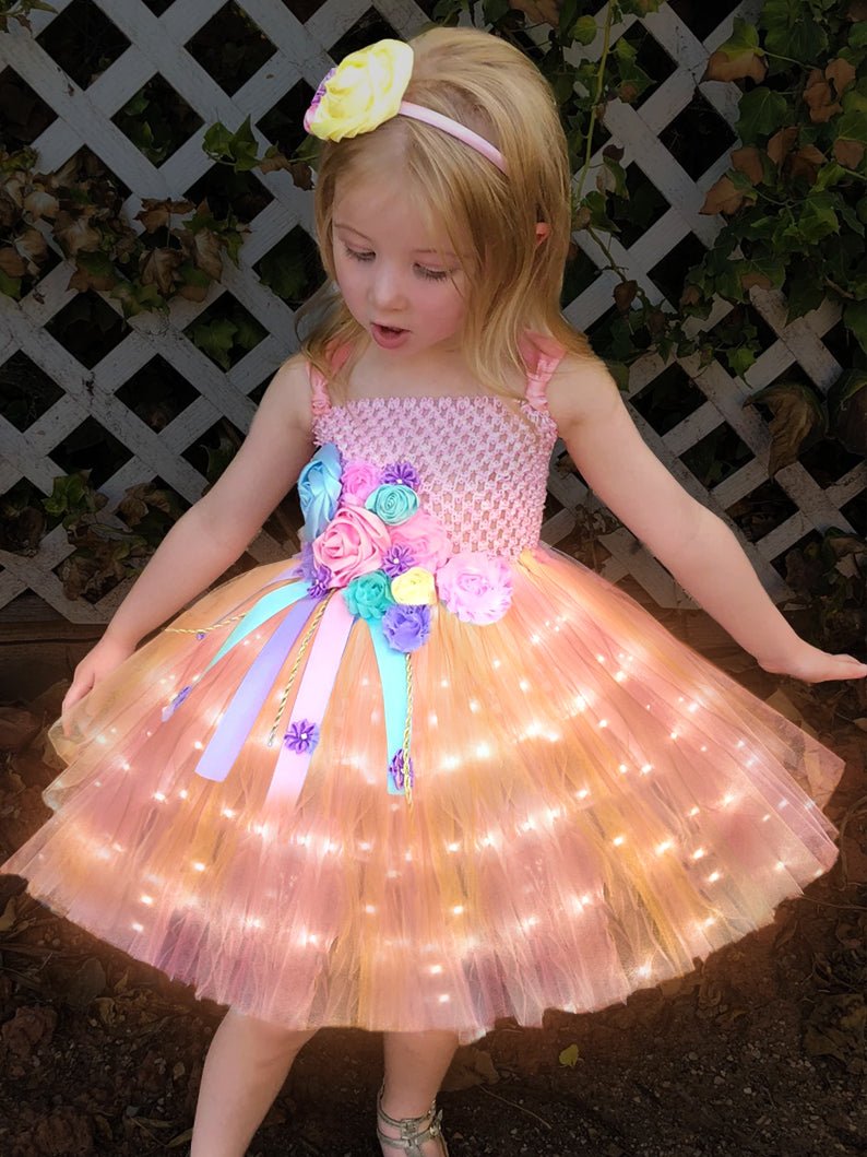 Unicorn Light Up Princess TUTU Easter - Uporpor