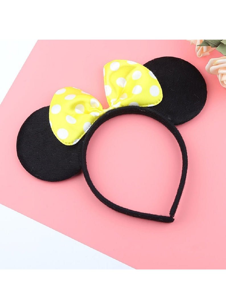 Mouse Ears Glitter Accessory Adult Children