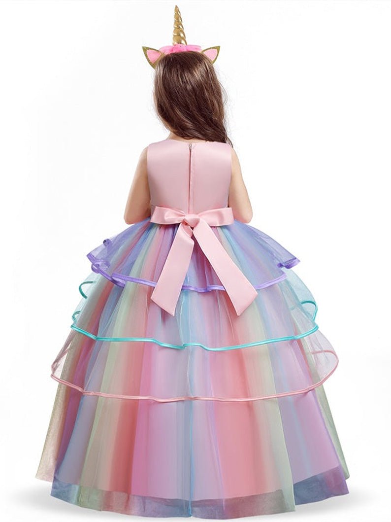 Unicorn Light Up Princess Dress - Uporpor