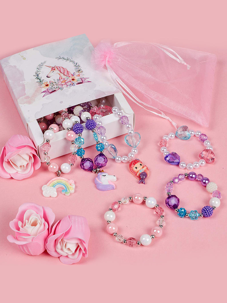 3 Sets Girl Princess Necklace Bracelet - Uporpor