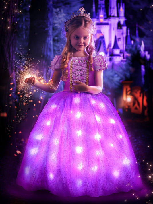 Rapunzel Sparkling LED Costume