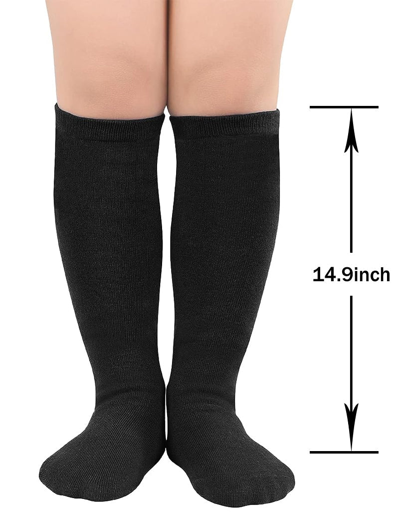 Addams Kids Socks Knee High Tube Socks Costume Cosplay - Uporpor - Uporpor