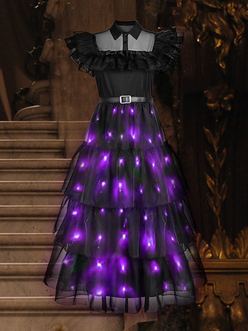 Addams LED Party Costume Dress - Uporpor