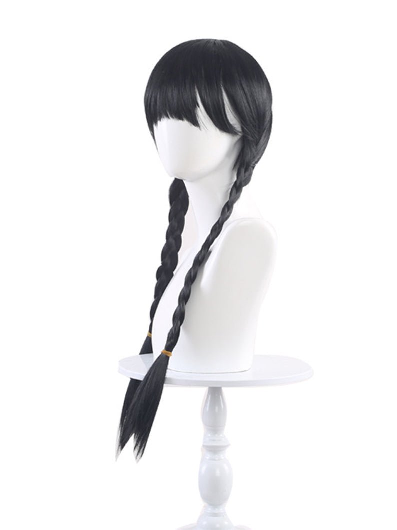 Addams Wig Costume Cosplay - Uporpor