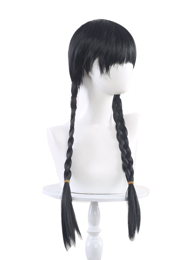 Addams Wig Costume Cosplay - Uporpor