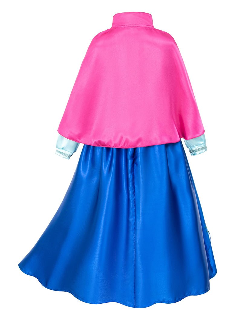 Anna Light up Princess Costumes Party Dress Up for Girls - Uporpor - Uporpor