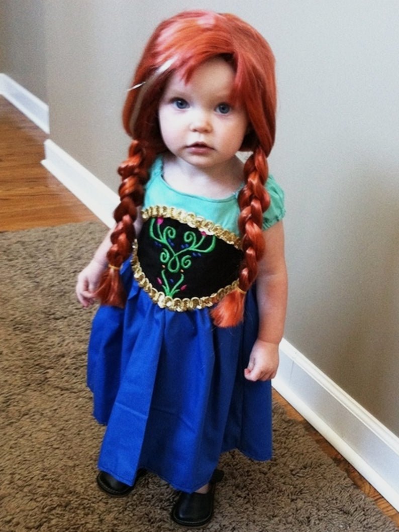 Anna Wigs for Little Girls Party - Uporpor - Uporpor