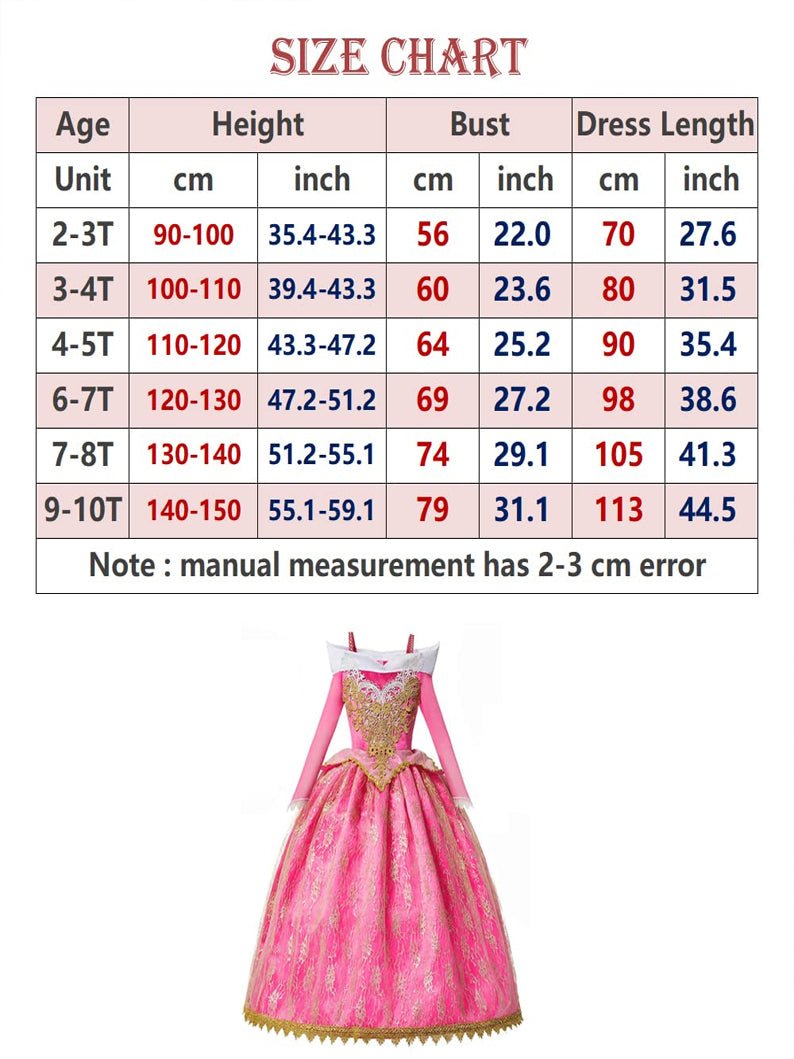 Beauty Princess Dress Up Fancy LED Costumes - Uporpor