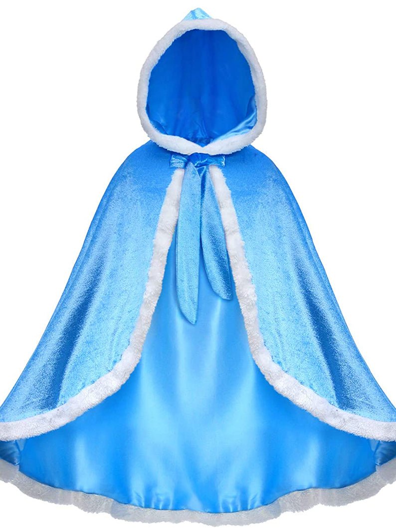 Chili Fur Princess Hooded Cape Cloaks - Uporpor