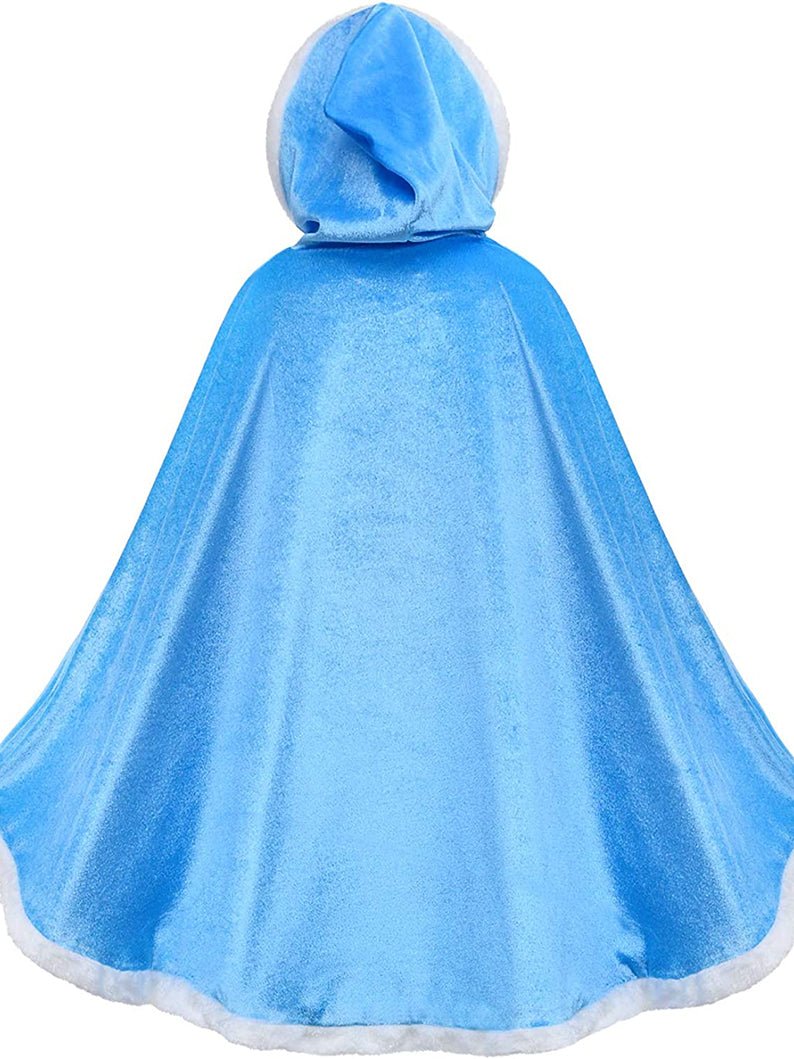 Chili Fur Princess Hooded Cape Cloaks - Uporpor