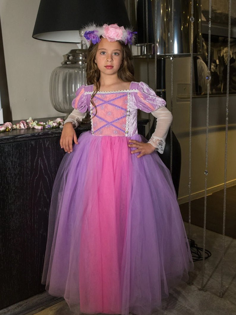 Glowing Princess Rapunzel Dresses Up Costume - Uporpor - Uporpor