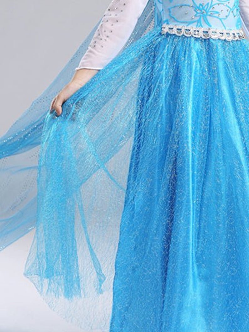 Glowing Snow Princess Fancy Costume - Uporpor