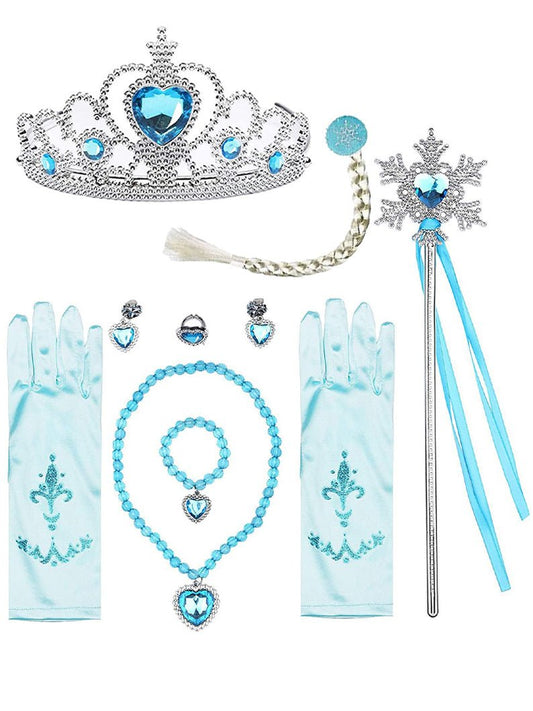 Ice Queen Dress Up Accessories Set（8 PCS) - Uporpor