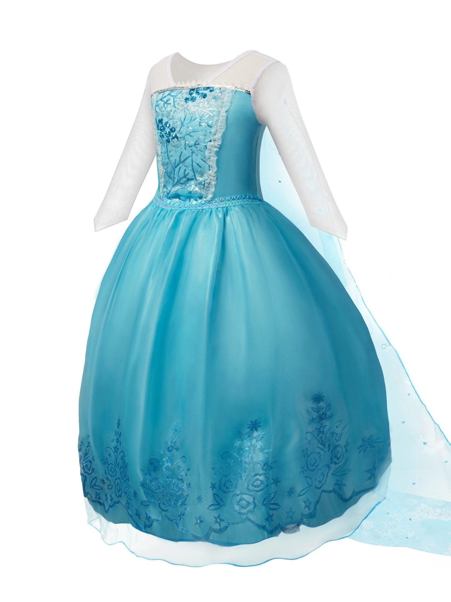 LED Long Sleeve Princess Dress - Uporpor