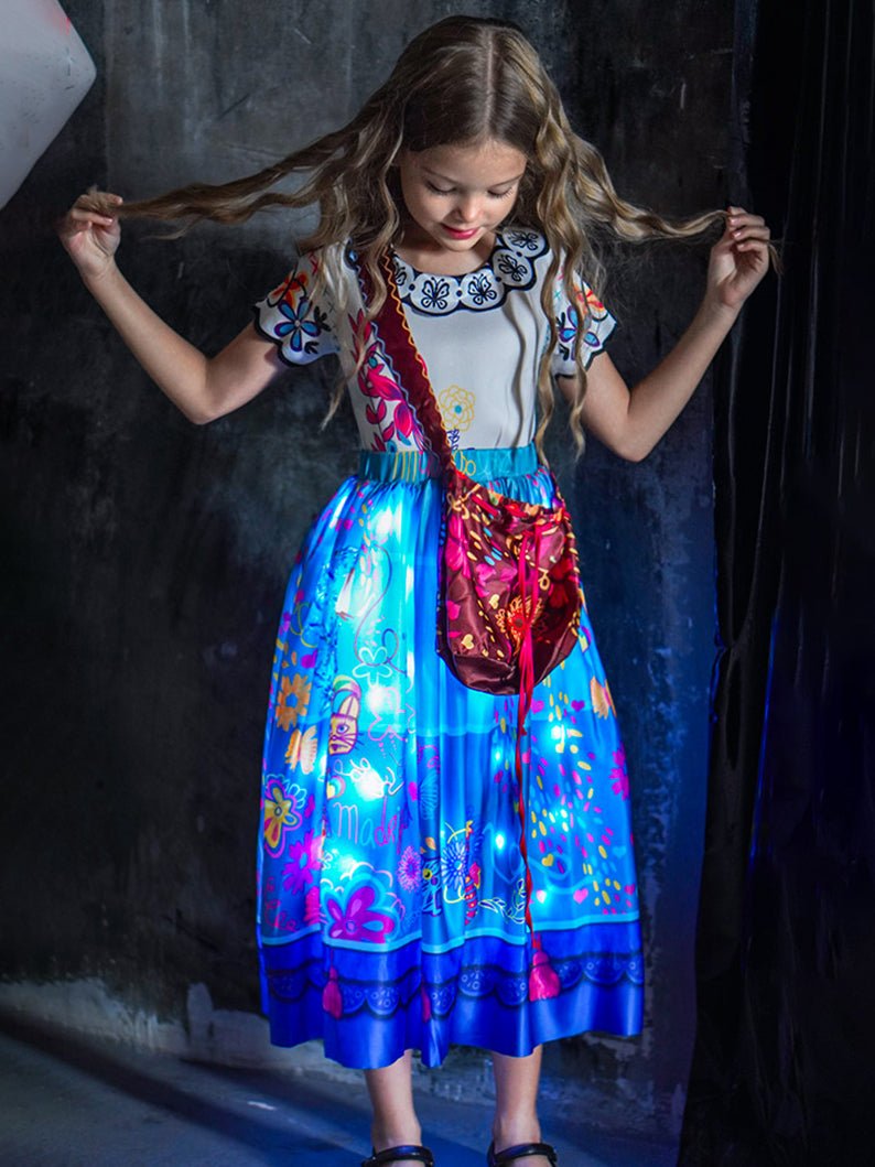 LED Party Dress Little Girl Gift - Uporpor