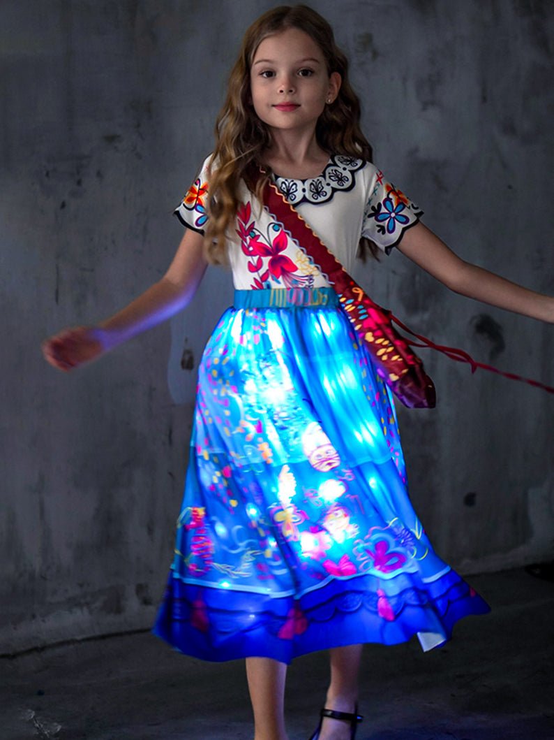 LED Party Dress Little Girl Gift - Uporpor