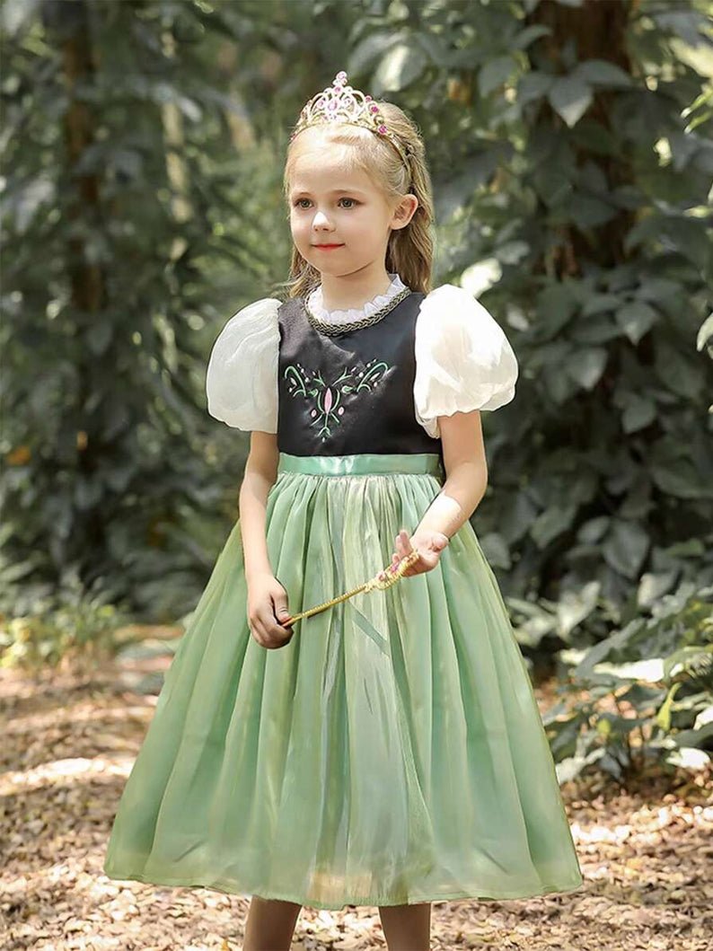 Light Up Girls Princess Anna Dress for Party - Uporpor - Uporpor