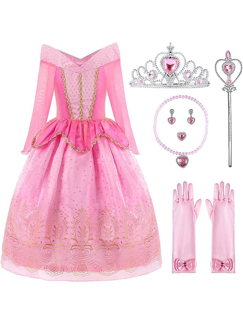 Light Up Girls Princess Dress up Costume - Uporpor