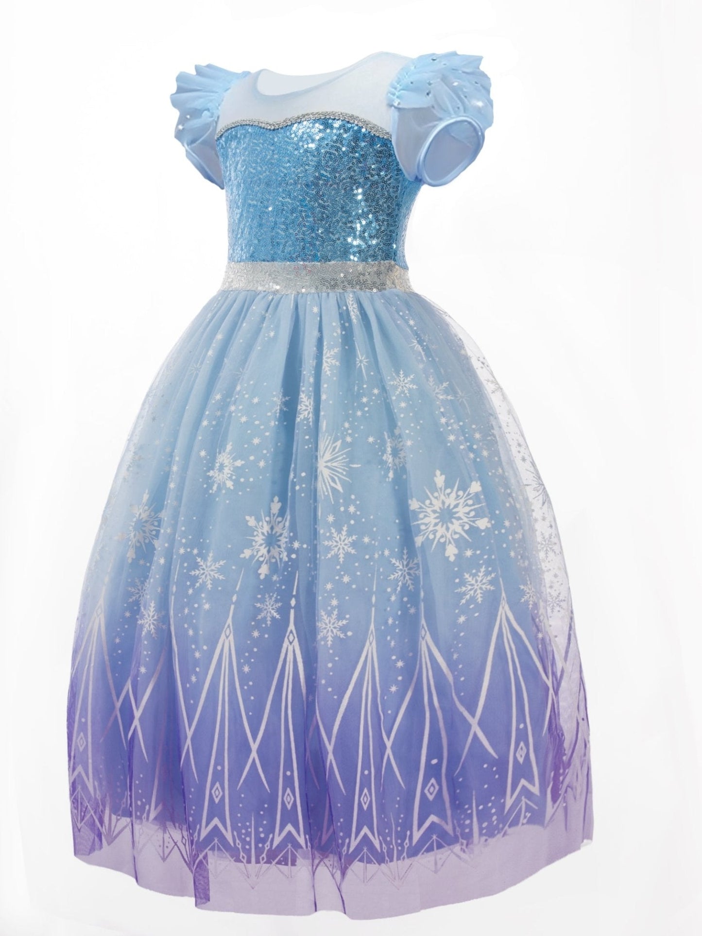 Light Up Ice Queen Costume For Girl - Uporpor