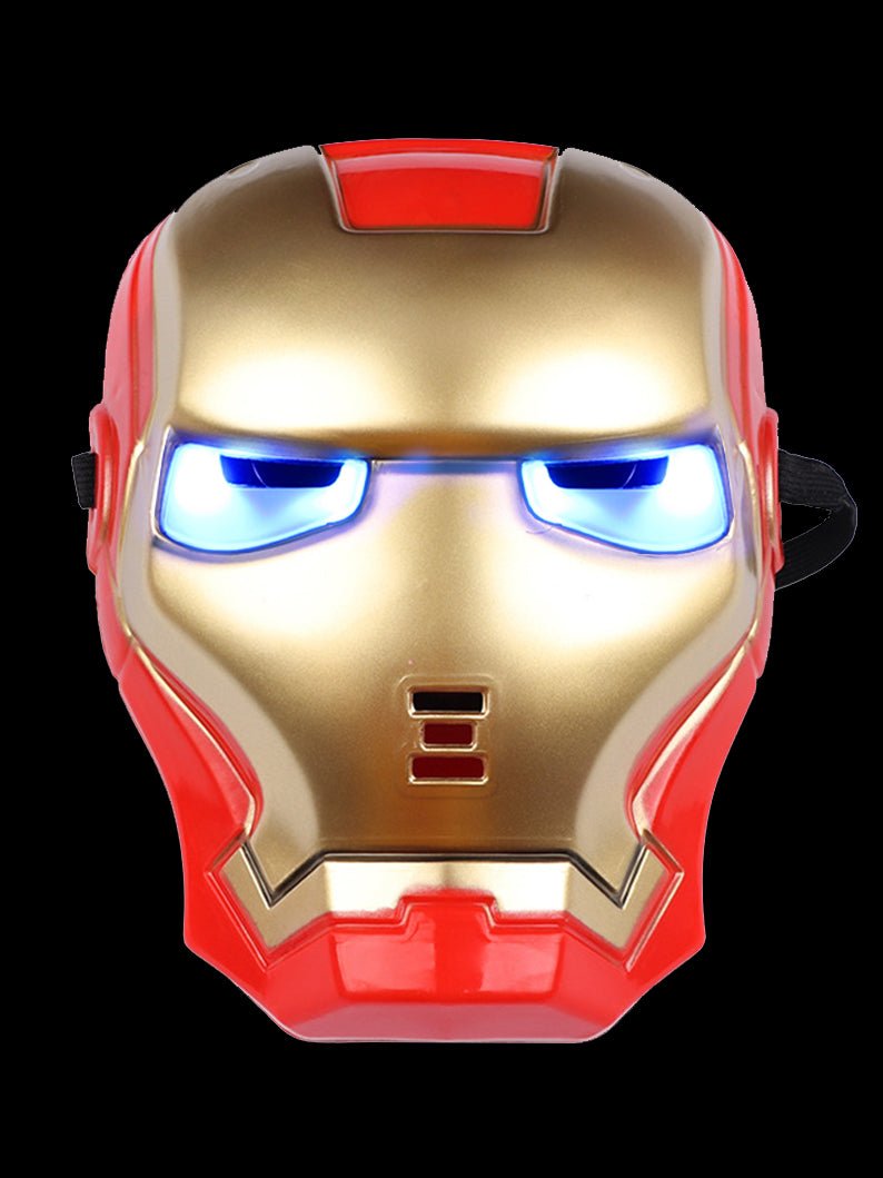 LIGHT UP IRON SUPERHERO Mask - Uporpor