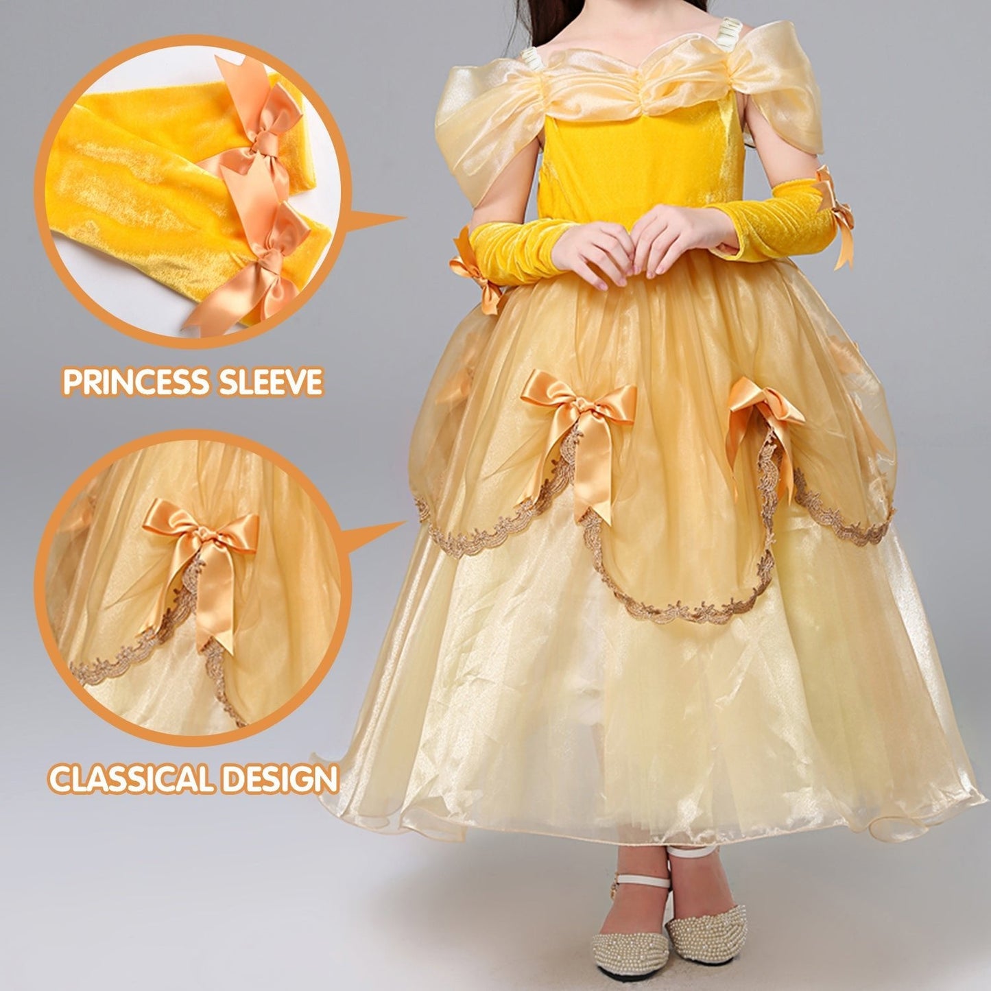 Light up Princess Costume Dress - Uporpor