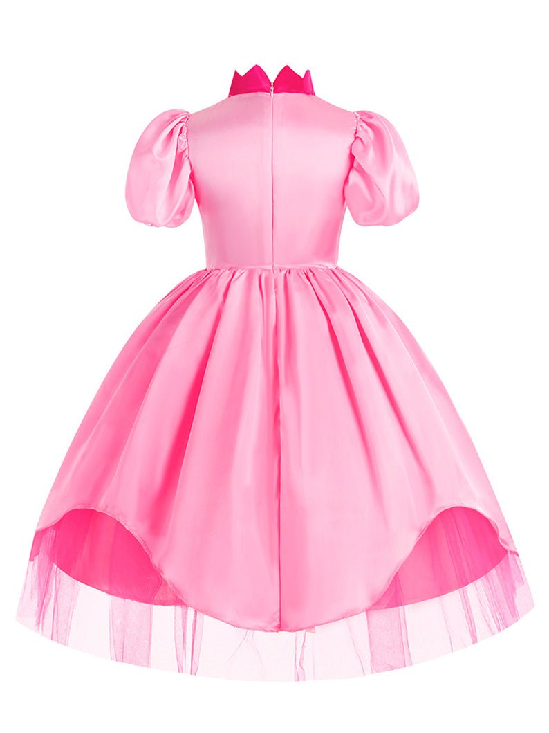 Light up Princess dress Peach Costume for Girls - Uporpor