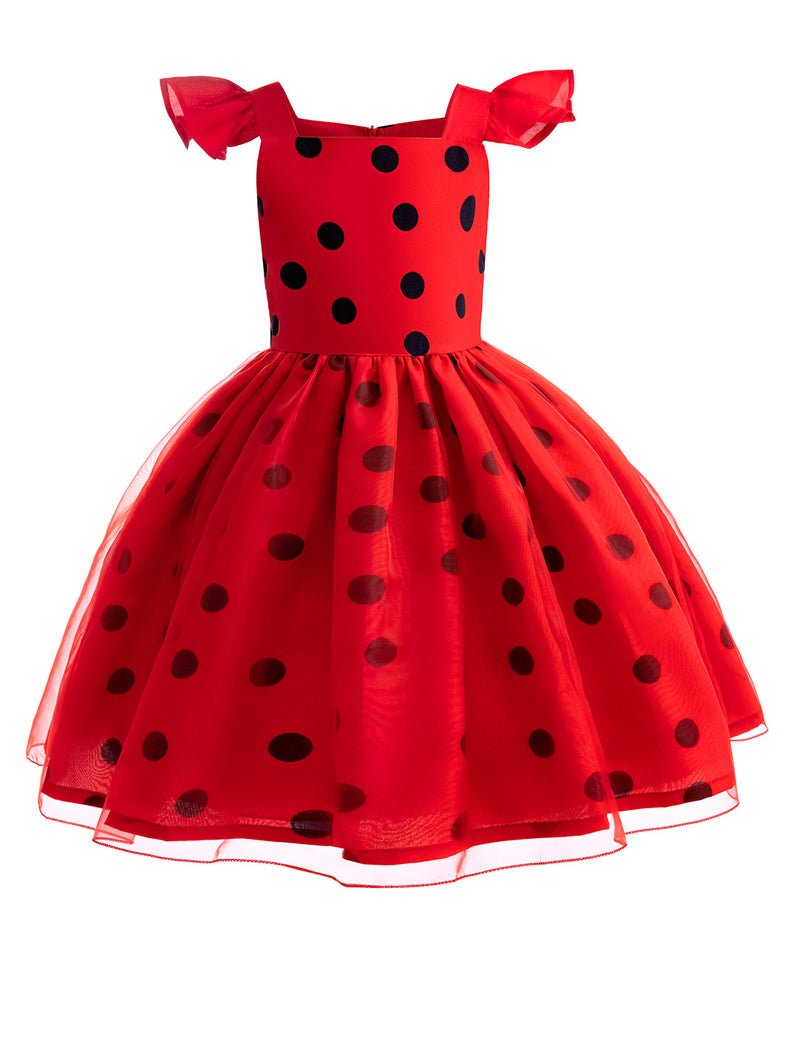 Light up Princess ladybug Costume for Girls Party - Uporpor - Uporpor