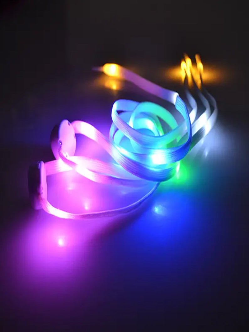 Light Up Shoe laces 5 Colors Flashing Shoestrings - Uporpor - Uporpor