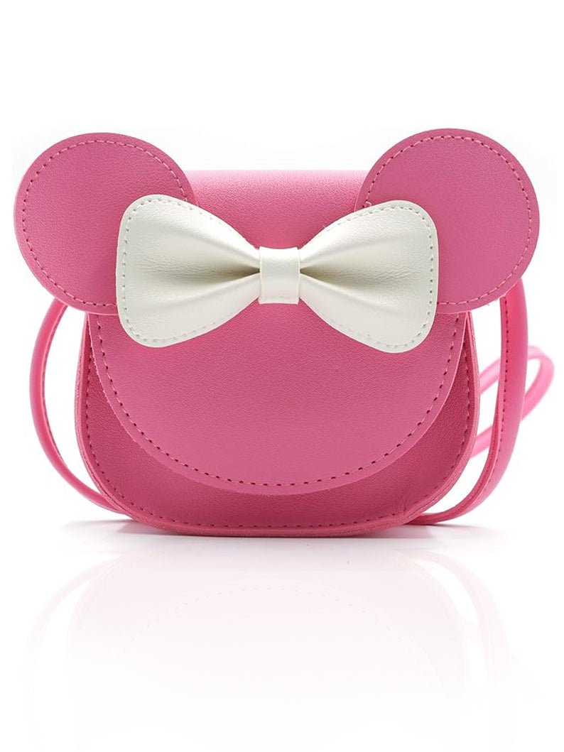 Little Mouse Ear Bow Crossbody Purse - Uporpor - Uporpor