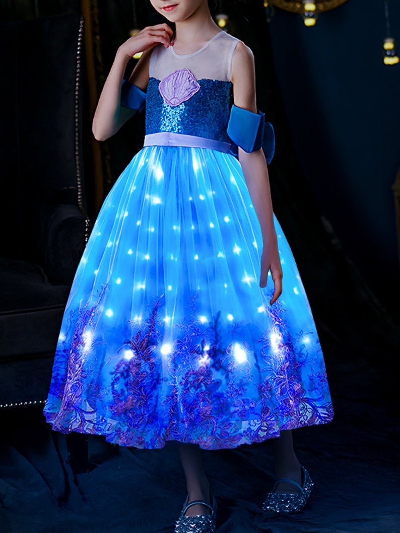 Mermaid Princess LED Dress For All Party - UporporMermaid Princess LED Dress For All Party