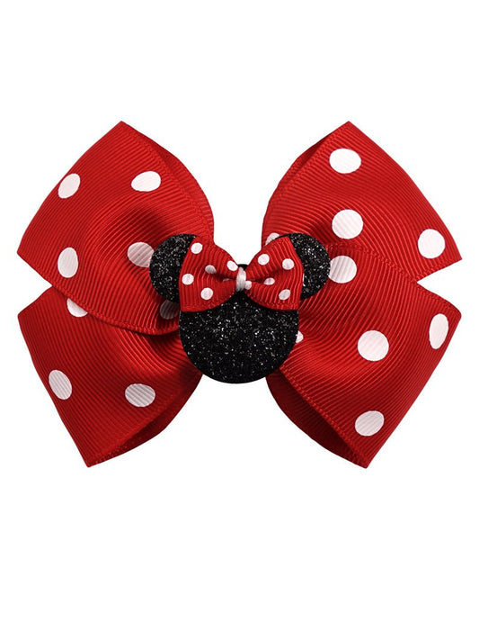 Minnie Mouse Hair Bow Clips for Girls Costume Accessories Party - Uporpor - Uporpor