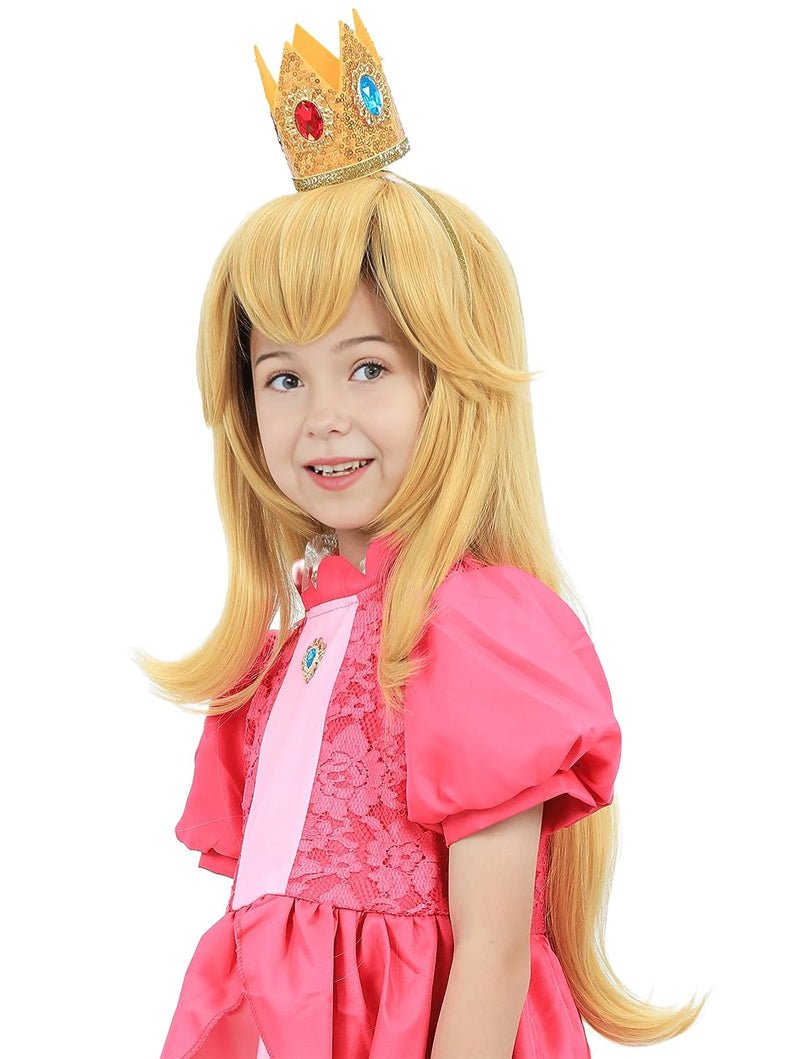 Peach Costume Wigs Accessories for Party - UPORPOR - Uporpor