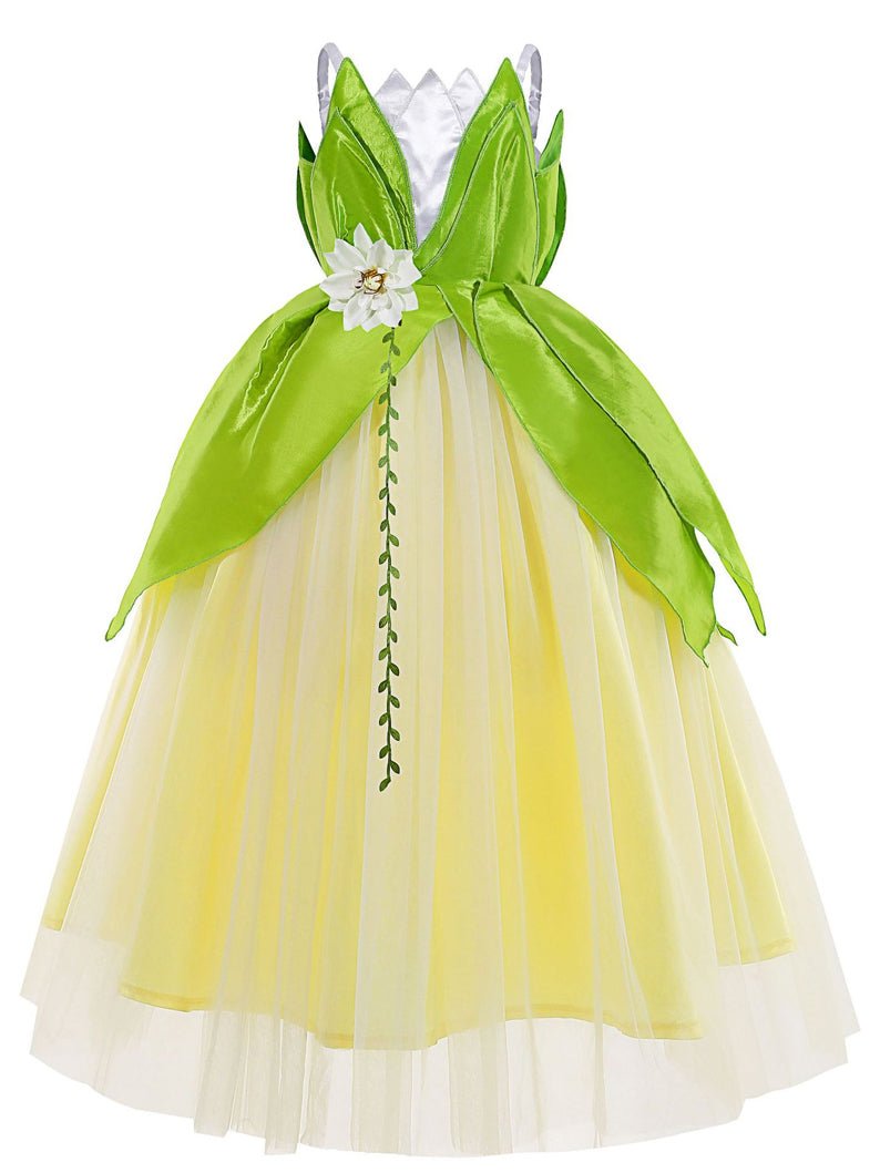 Princess Tiana Light Up Fairy Mesh Dress For Girls - Uporpor - Uporpor