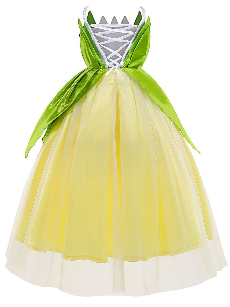 Princess Tiana Light Up Fairy Mesh Dress For Girls - Uporpor - Uporpor