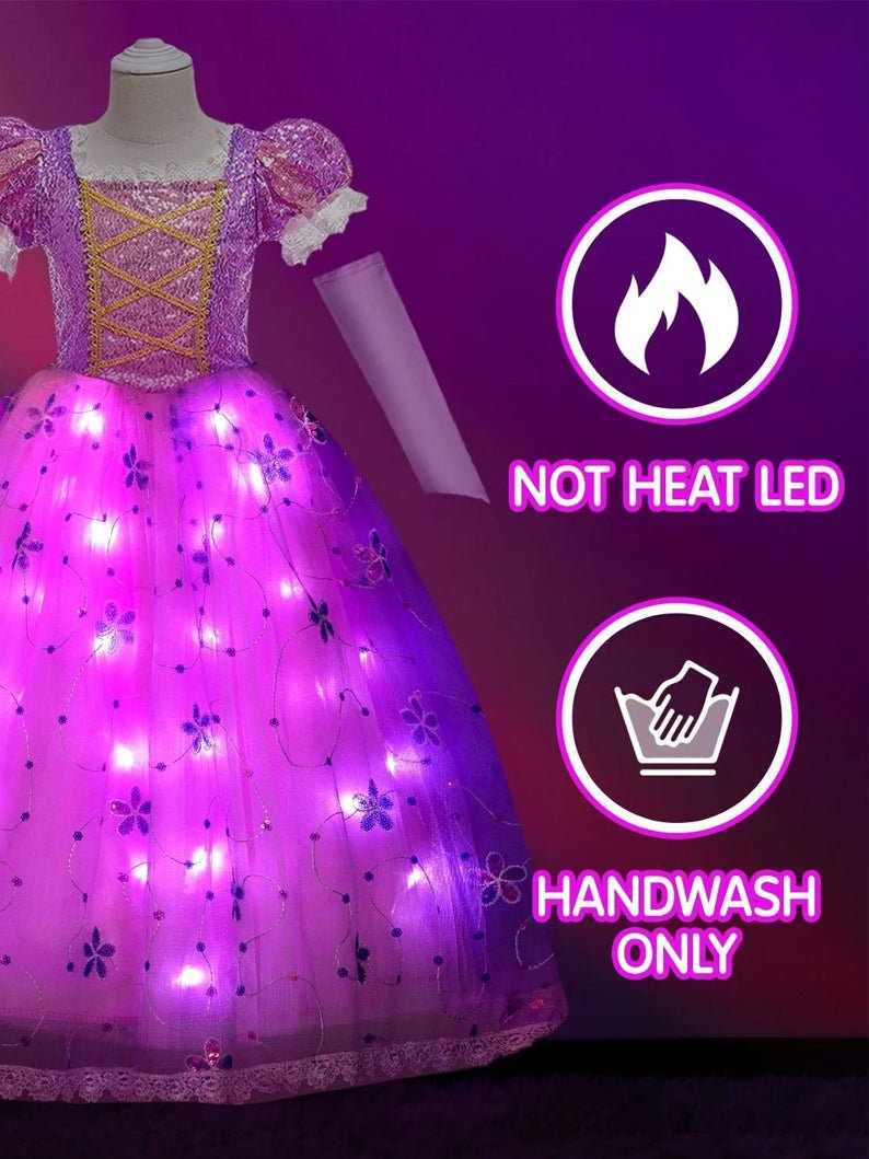 Queen Light Up Dress Birthday Party - Uporpor