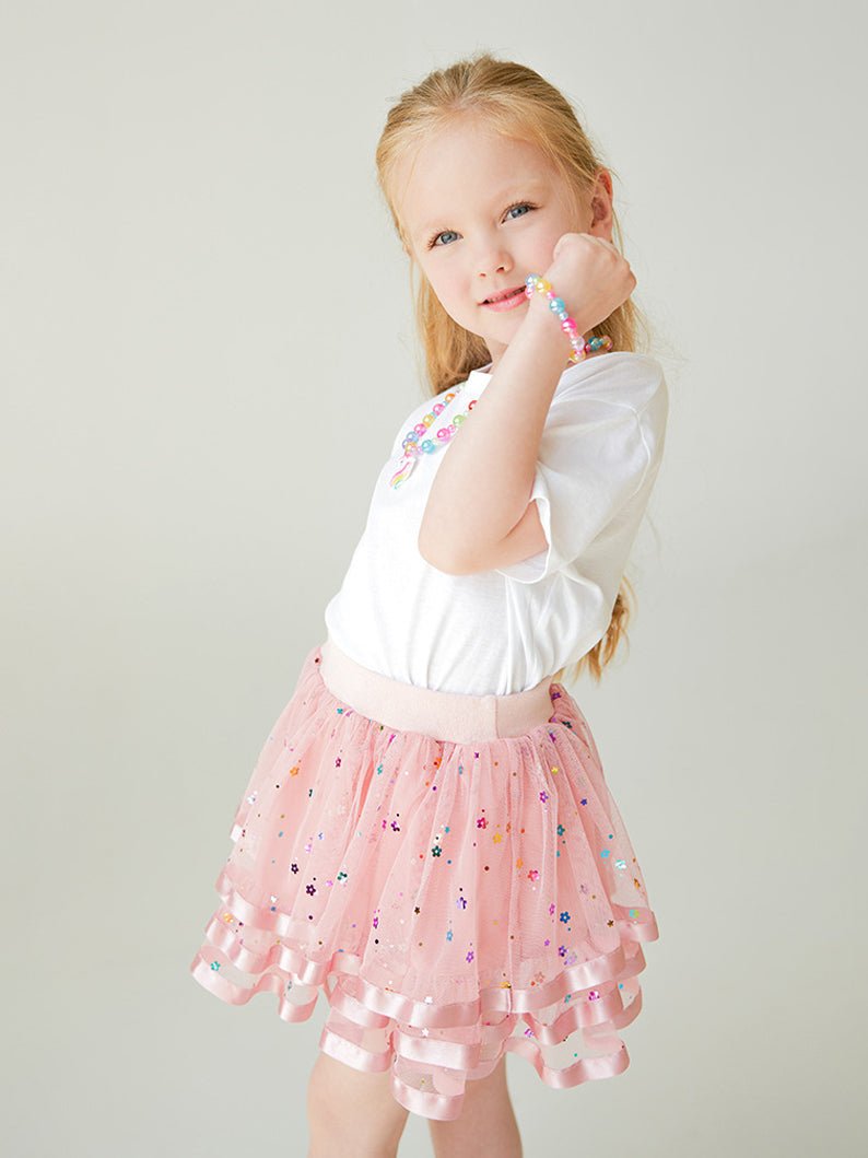 Unicorn Stretch Necklace Little Girl Necklace Bracelet Set- Uporpor - Uporpor
