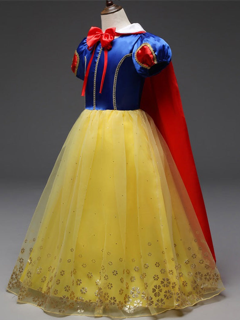 Snow White 4T-10T LED Princess Costume