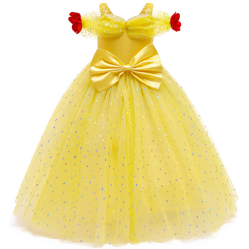 Beauty and the Beast LED Light Up Party Dress
