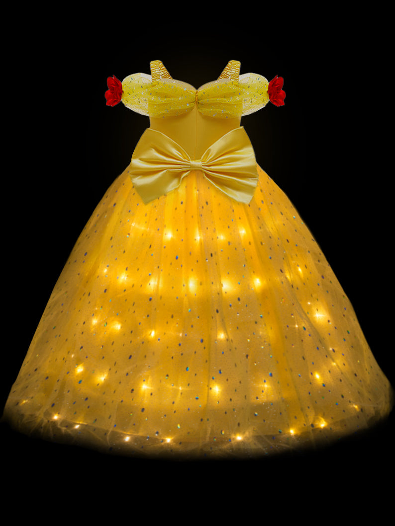 Beauty and the Beast LED Light Up Party Dress