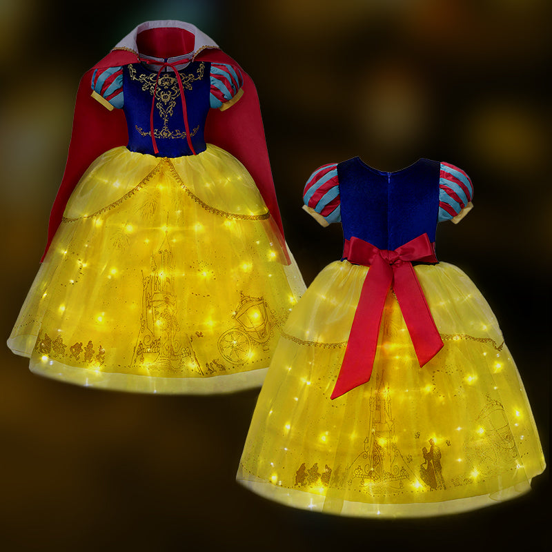 Snow White LED Toddler Girls Dress