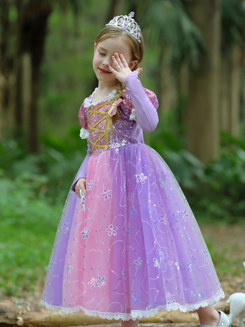 Tangled Queen Light Up Dress Rapunzel – unitkids